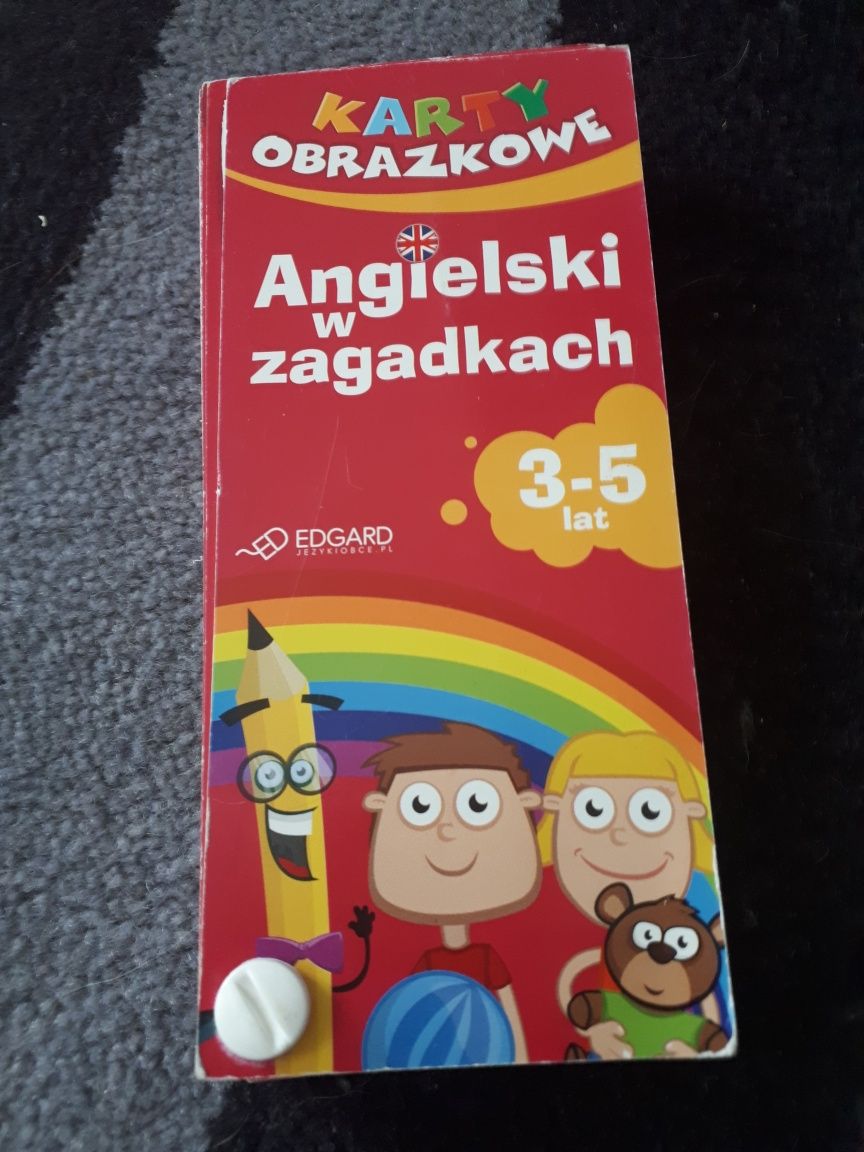 Karty Obrazkowe Angielski W Zagadkach 3-5