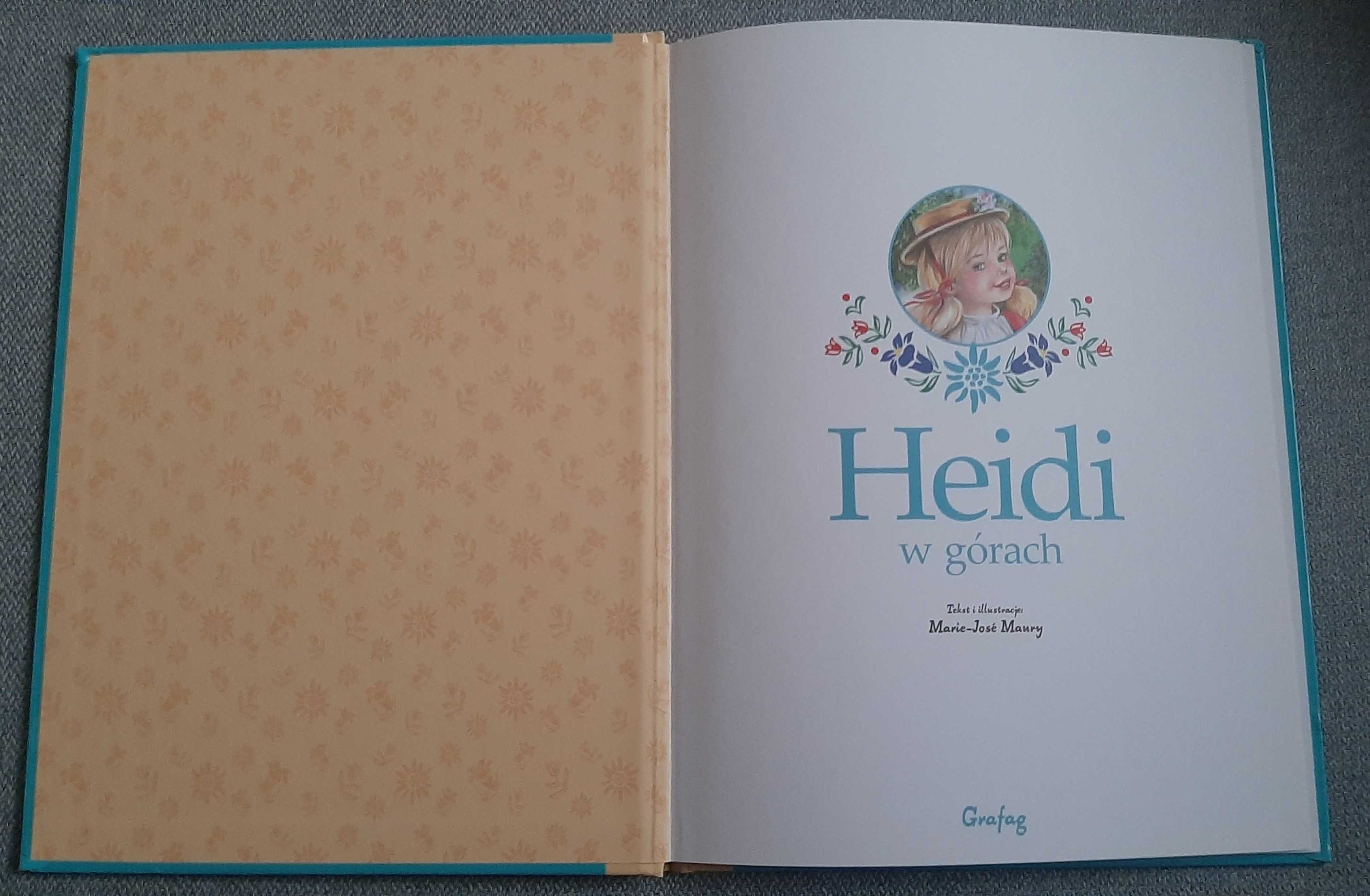 "Heidi w górach" Marie-José Maury wg Joanny Spyri