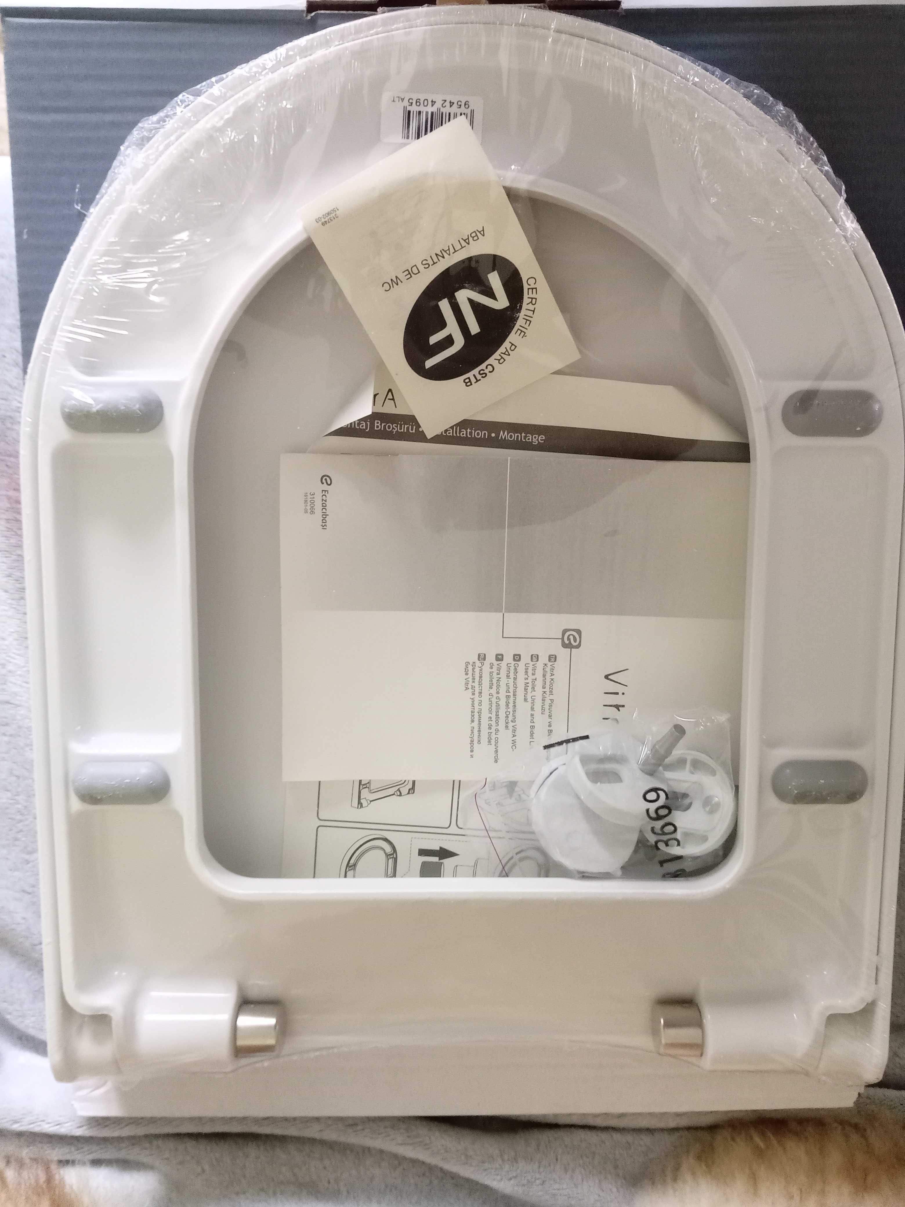 Vitra S50 deska WC wolnoopadająca 44x35,5cm