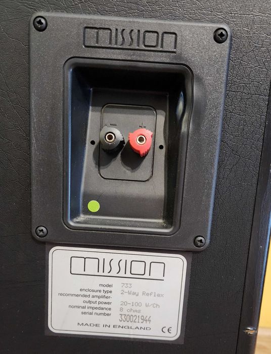 MISSION 733 kolumny podłogowe