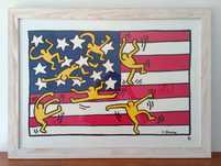 Keith Haring - "American Music Festival" (1988), Reprodução Oficial 19