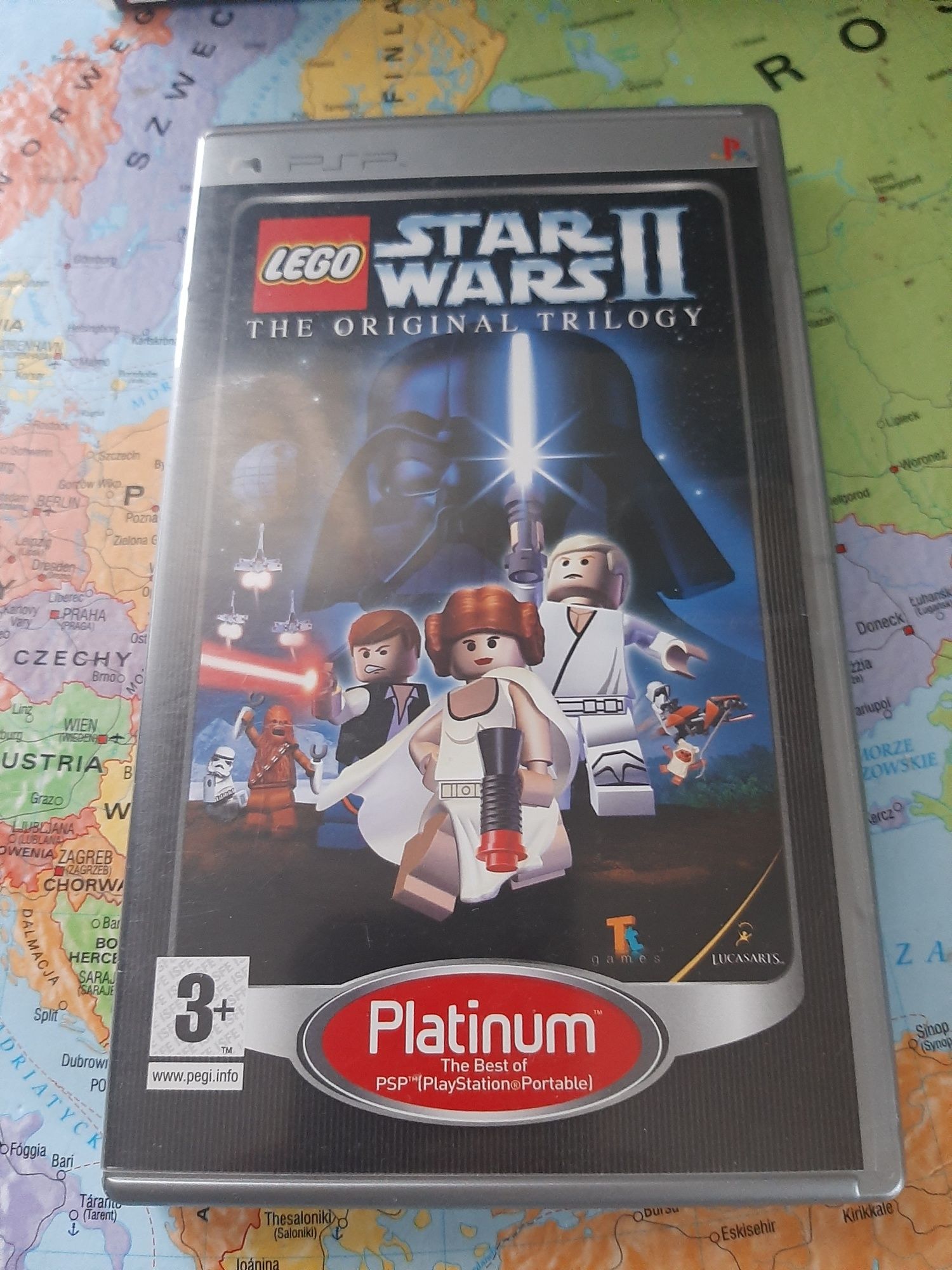 Gra sony psp lego star Wars 2 II