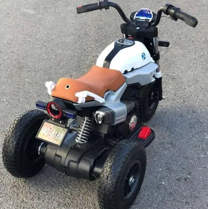 Детский электромотоцикл BMW на аккумуляторе трицикл мотоцикл