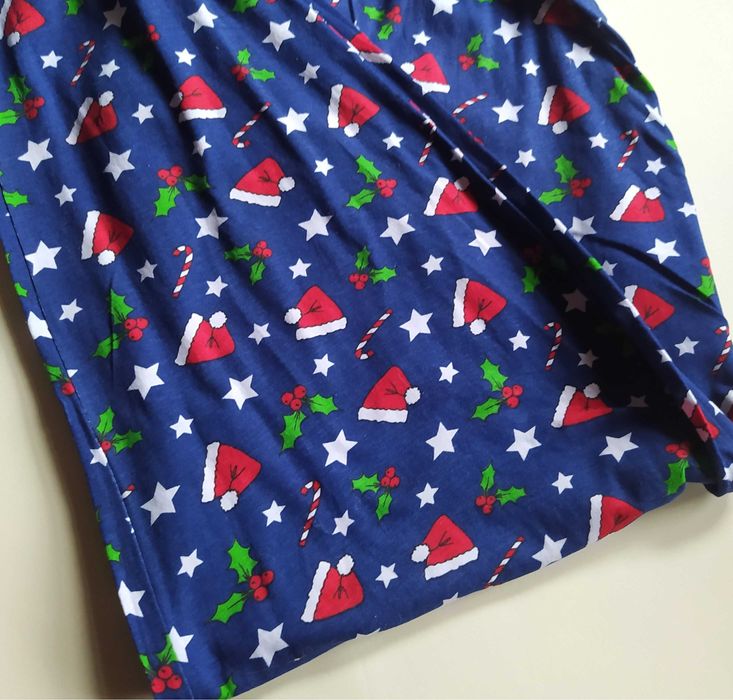 Świąteczne Spodnie Piżamowe Bawełna Studio Retail