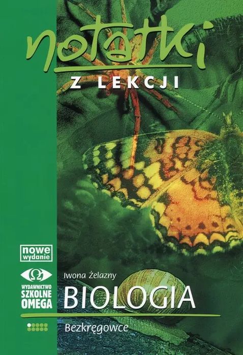 Notatki z biologii. Bezkręgowce. Omega. Nowy Produkt