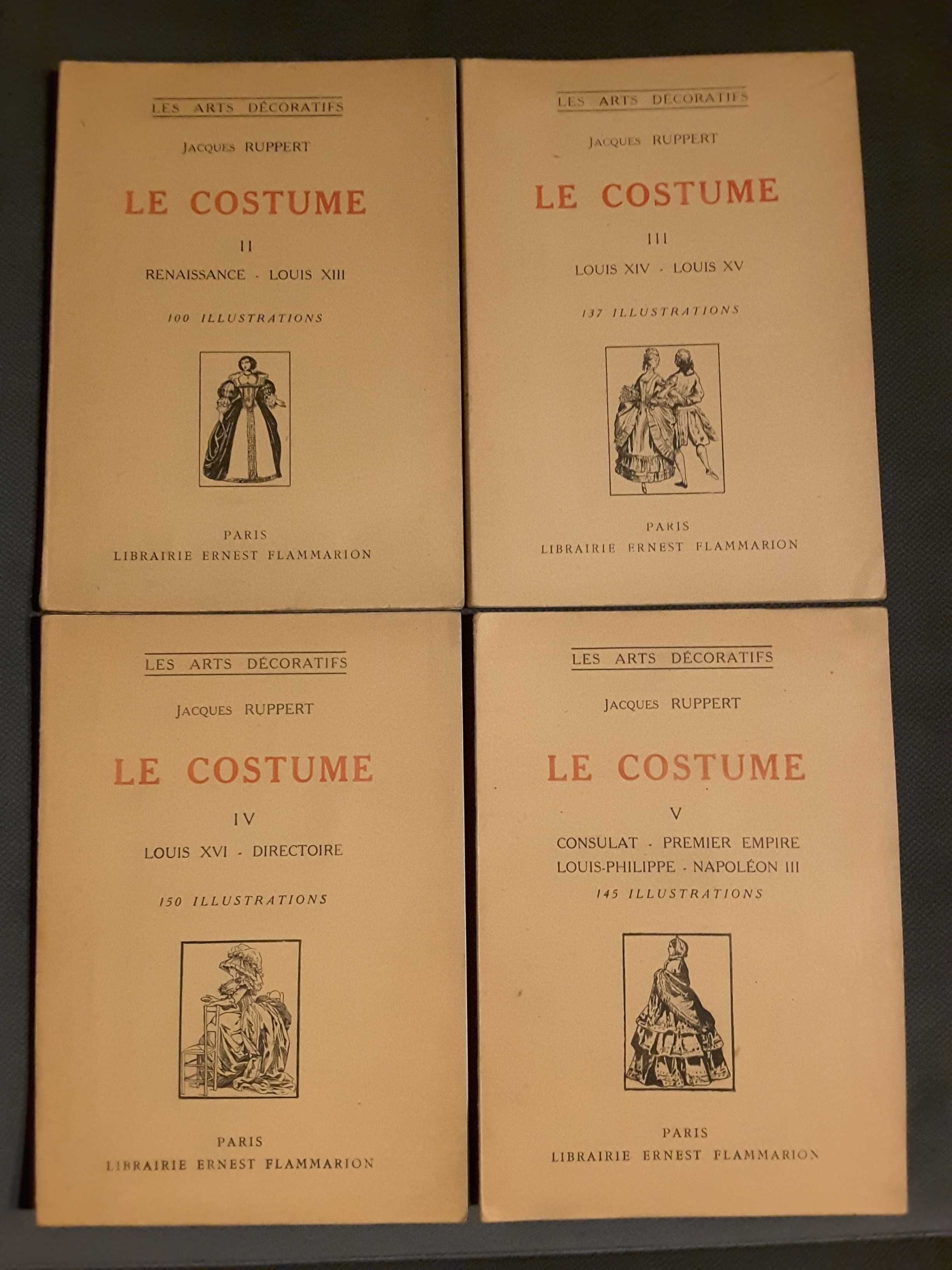 História do Traje. Le Costume