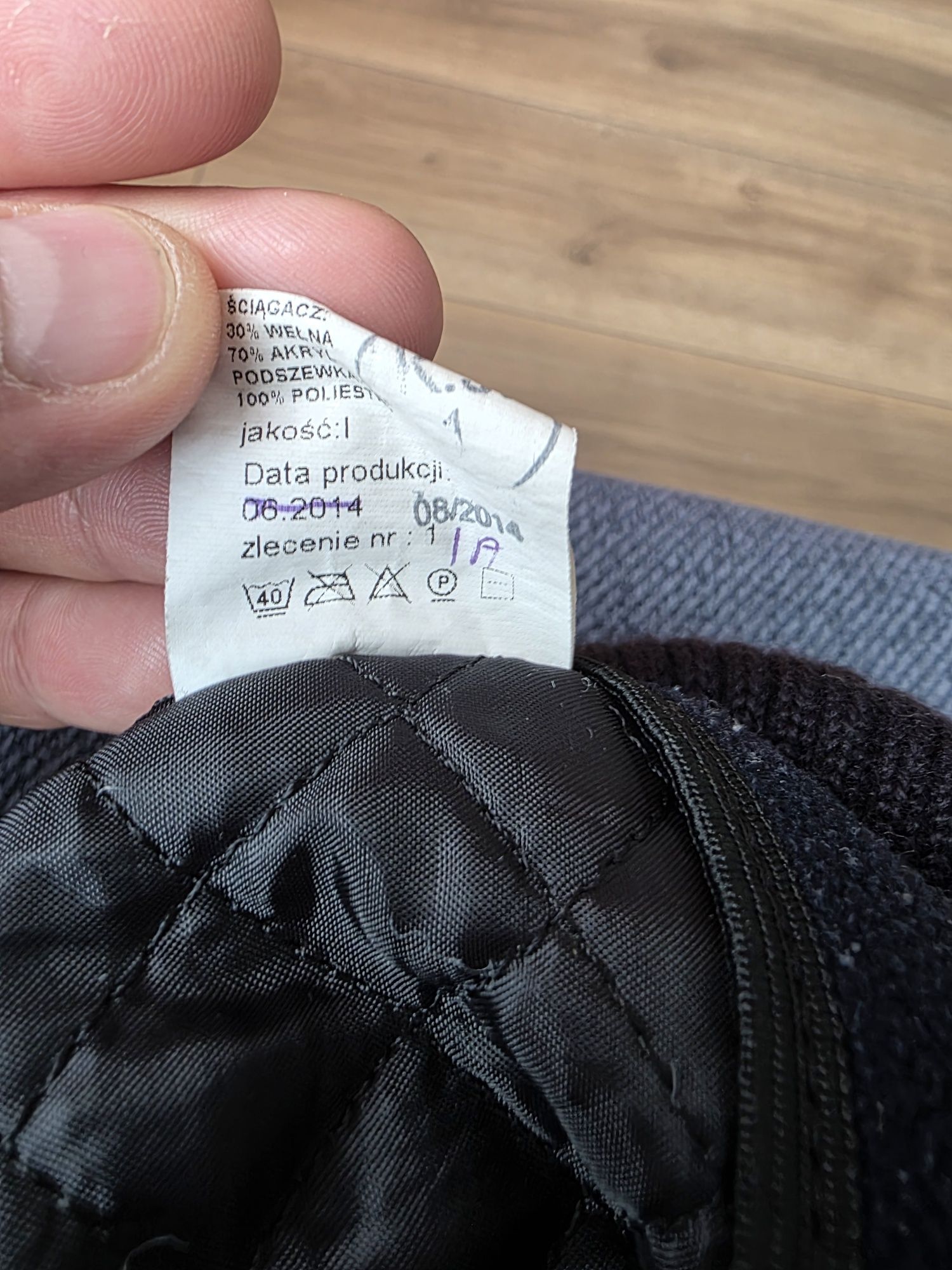 Czapka służbowa zimowa roz.61