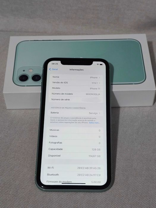Iphone 11 128Gb. 78% Bateria.  Ótimo estado. Tudo de origem