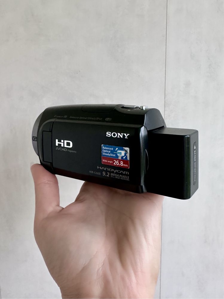 Відеокамера Sony Handycam HDR-CX625, wi-fi, steadyshot