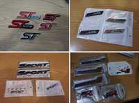 Símbolos emblemas Ford ST LINE | Seat CUPRA | SPORT