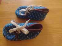 Buty niemowlęce z PRL-u