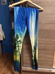 Legginsy las kolorowe