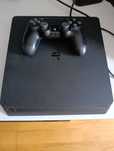 PS4 slim +pad+4 gry