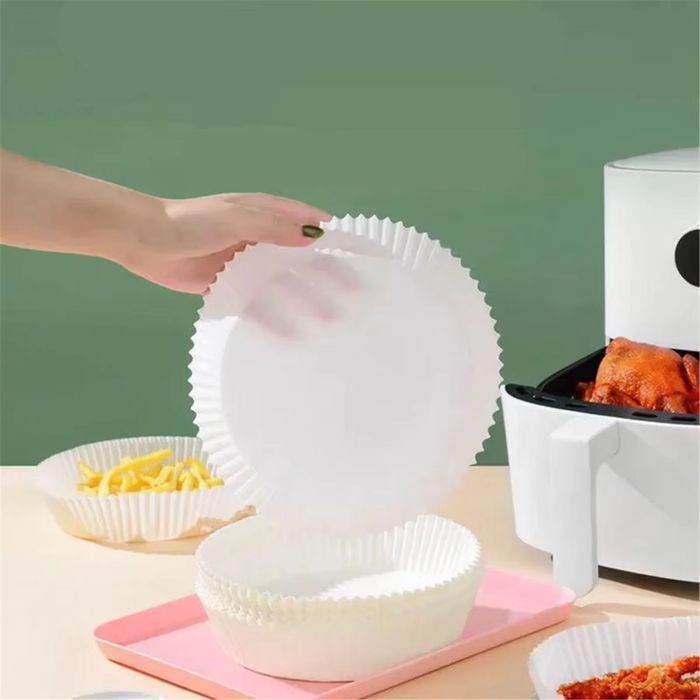 Wkład papierowy do frytkownicy AIR FRYER Do Pieczenia Okrągły 50szt