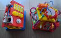 2 zabawki edukacyjne / interakcyjne. Domek.