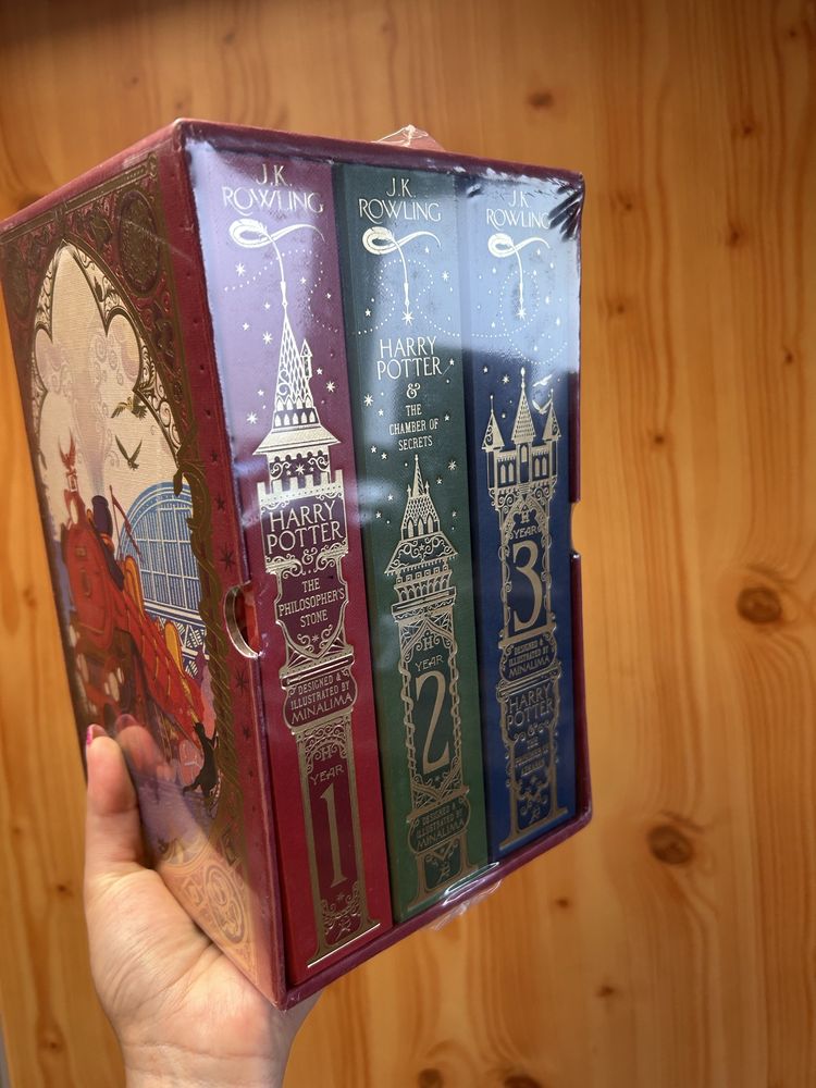 OUTLET Harry Potter 1-3 Box Set: MinaLima Edition