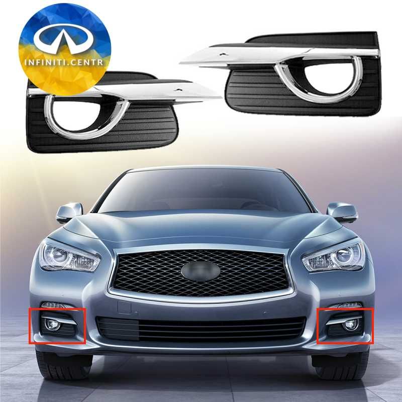 НОВАЯ Крышка противотуманной фары 2014 2015 2016 2017 Infiniti Q50