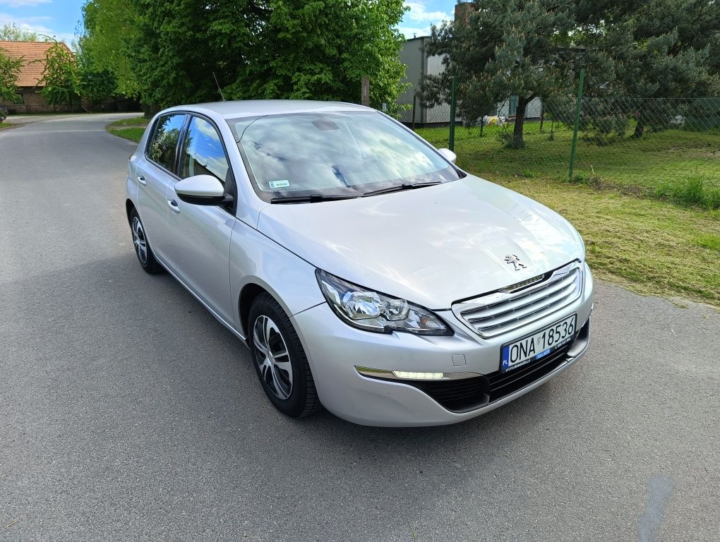 #Peugeot 308 1.6 Benzyna 125km 2013/14r Nawigacja LED PDC Temp Okazja#