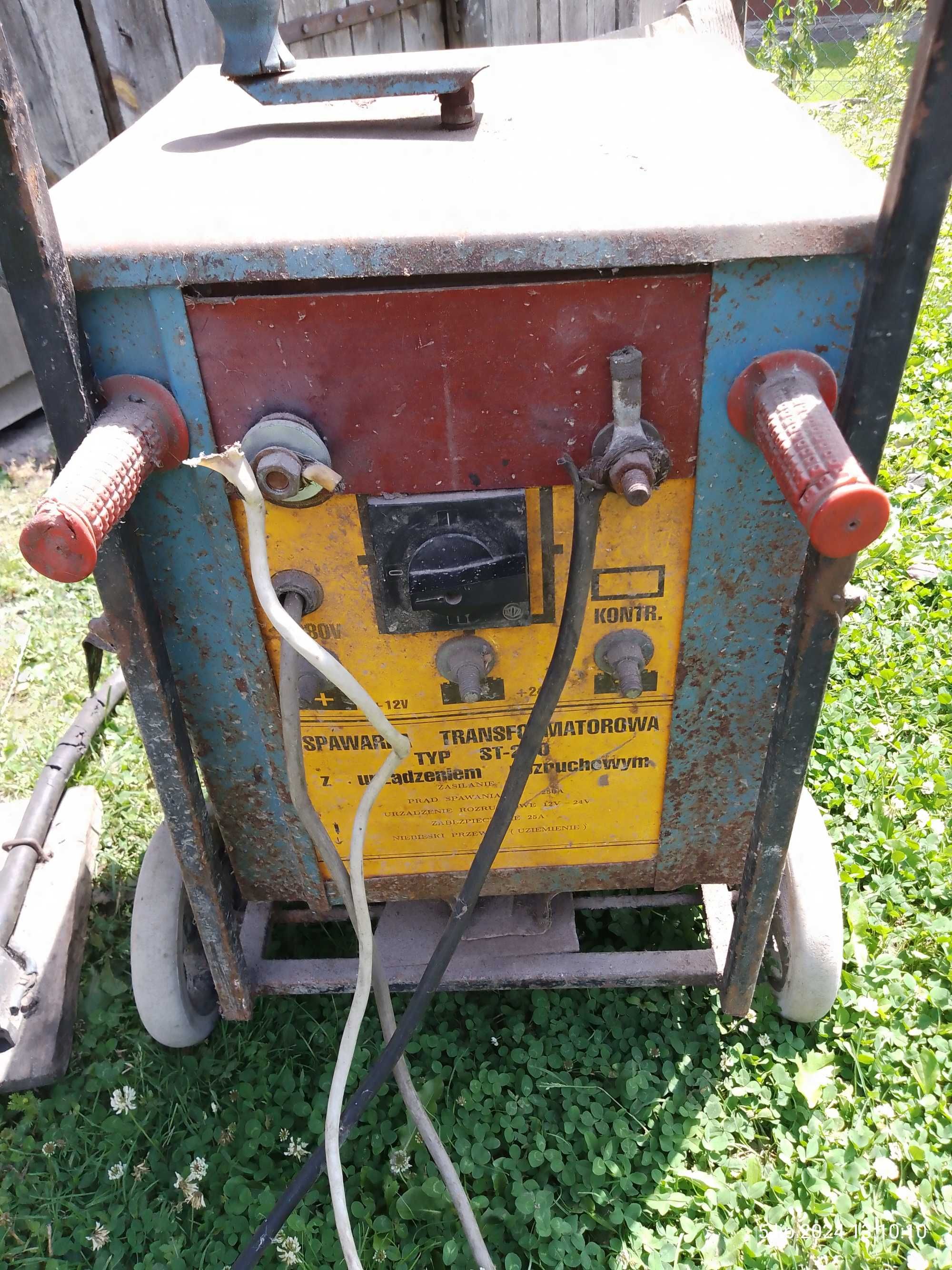 Spawarka transformatorowa, ST-250 z rozruchem.
