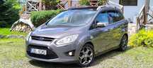 Ford Grand C-MAX 2.0 TDCI 163KM Bezwypadkowy NAJBOGATSZA Wersja Wyposażenia Sam Parkuje