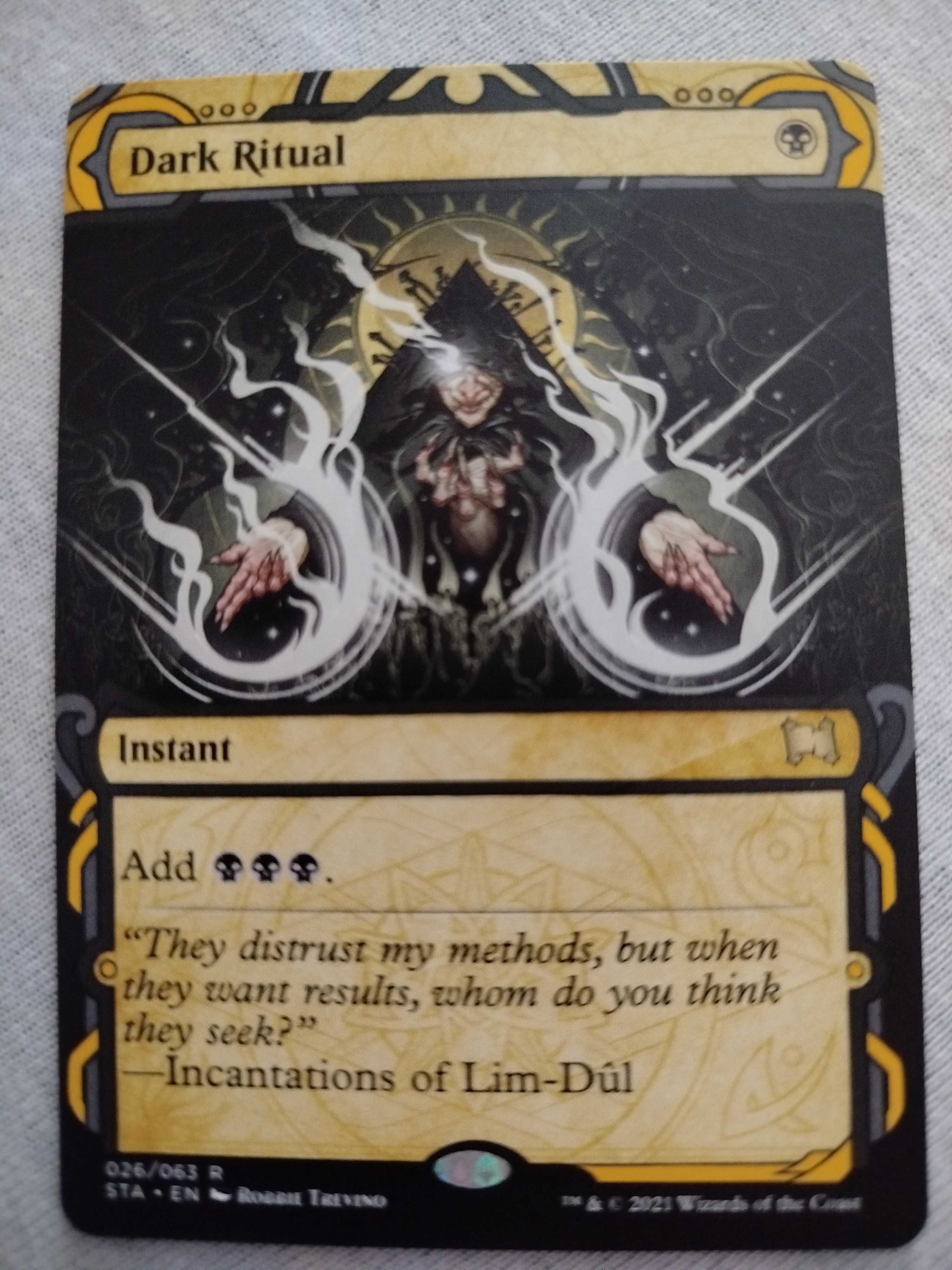 Karta Magic: Dark Ritual
