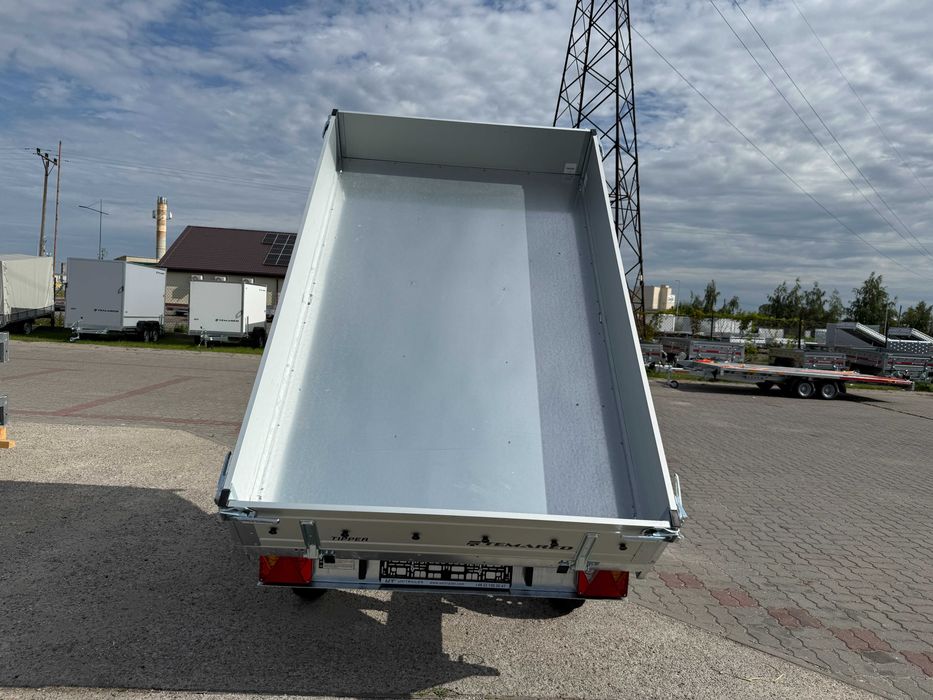 Przyczepa wywrotka TEMARED TIPPER 2515/2S 2.5x1.5m DMC:750kg BURTY ALU