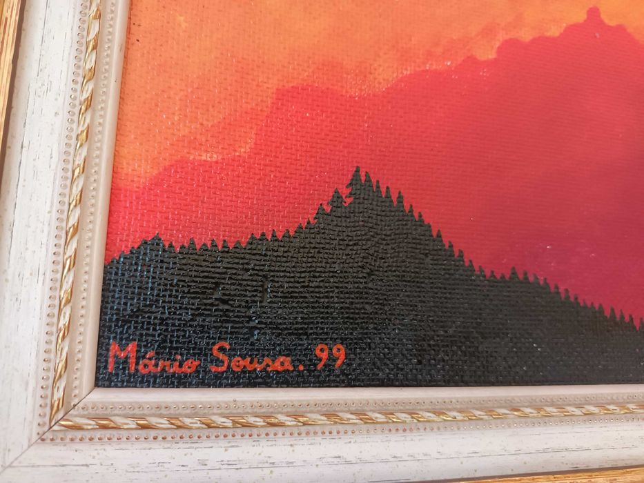 Caramulo I: (Tinta celulosa sobre platex, 37,2x37,3 cm)