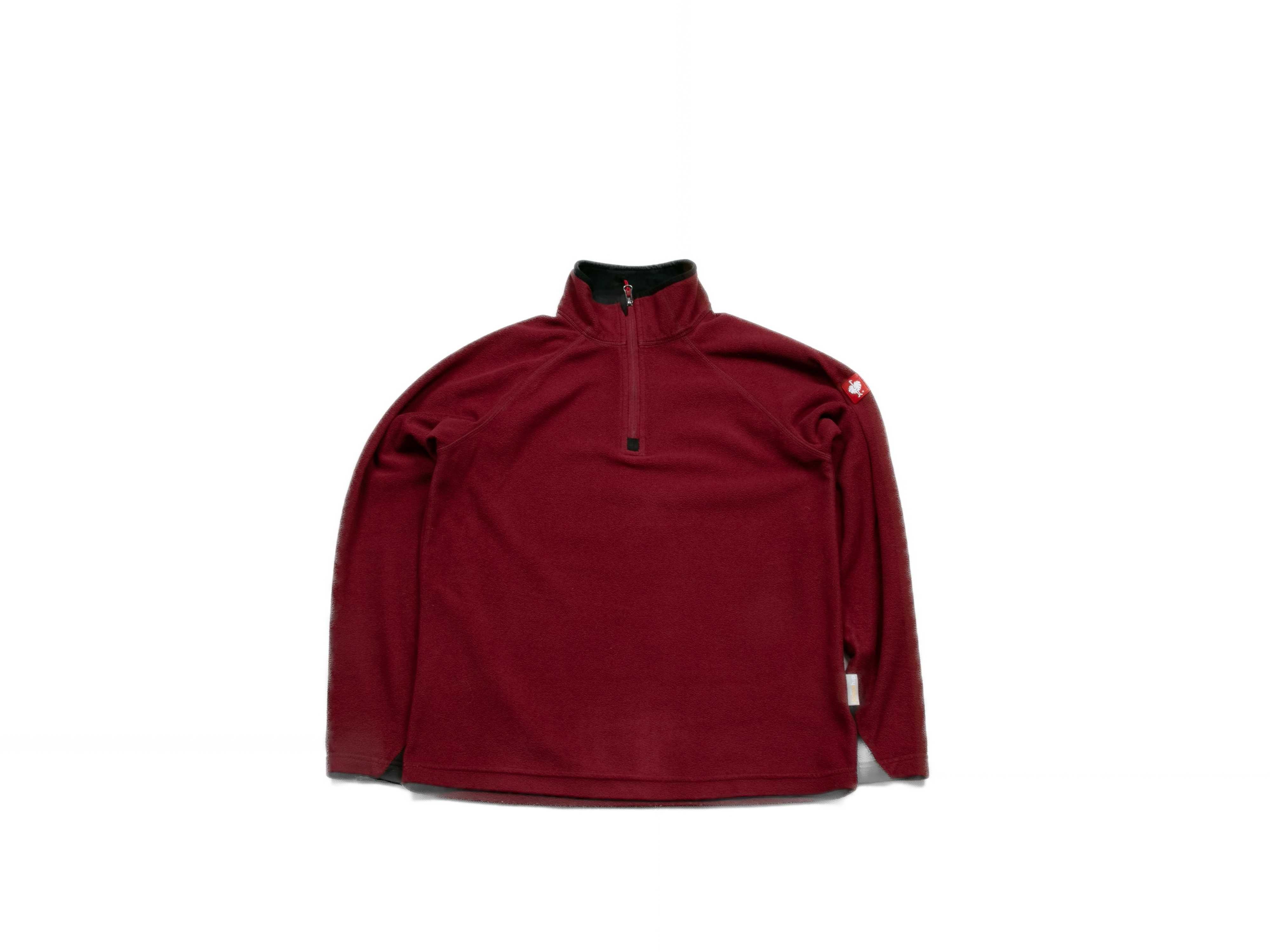 Bluza polarowa Engelbert Strauss DryPlexx S halfzip burgund