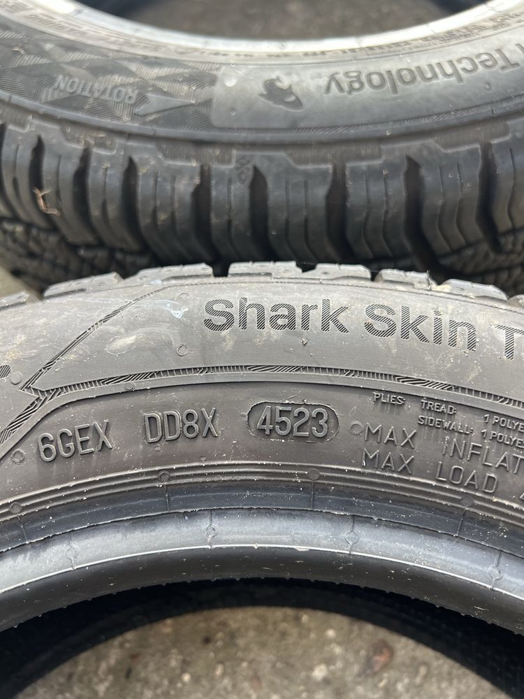 4szt .Opony jak nowe 23r. 175/65r14, 2 wielosezon Uniroyal i 2 Hankook