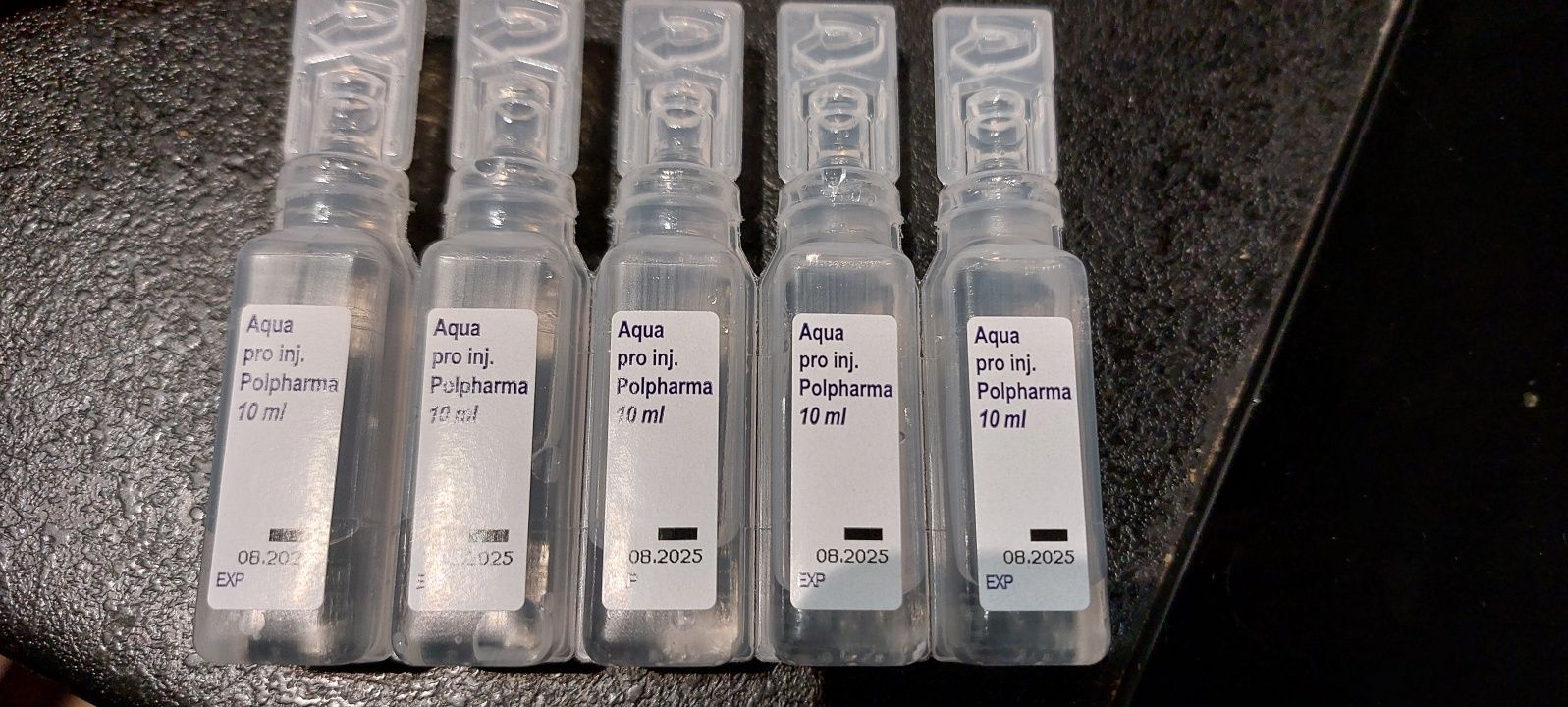 Woda aqua pro injection