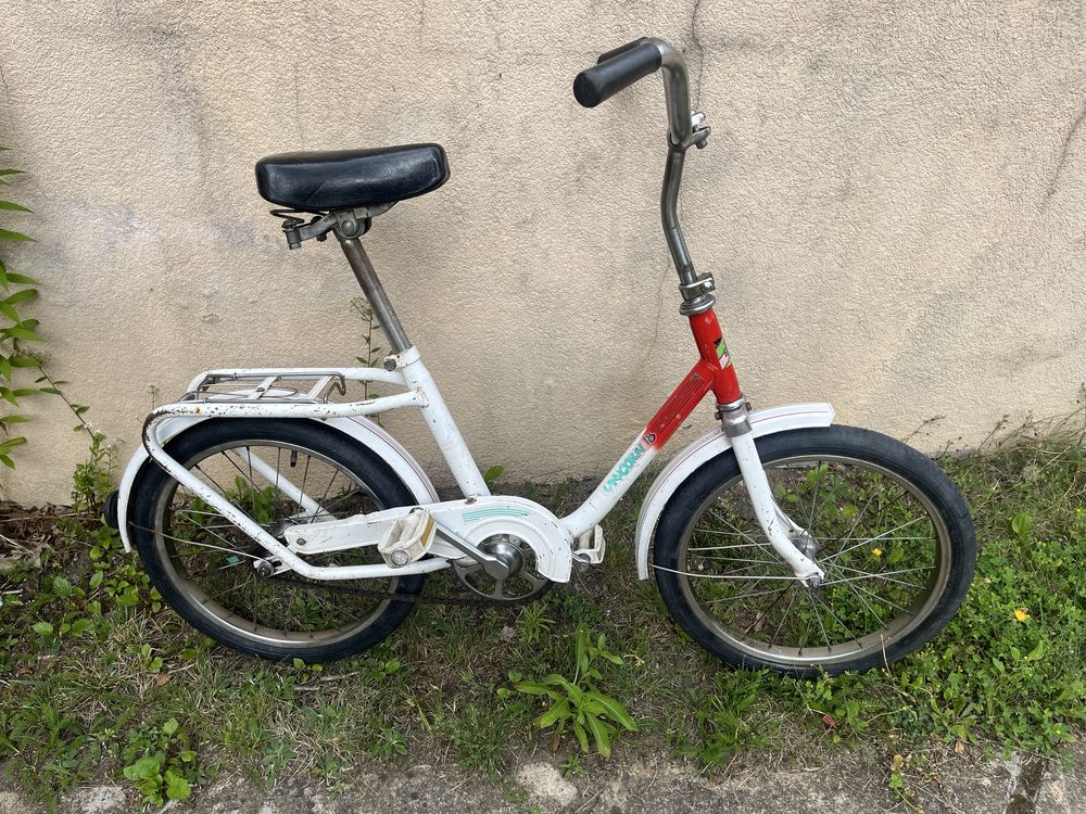 Stary zabytkowy rower FSM Maluszek Karlik Bobas Unicorn 18