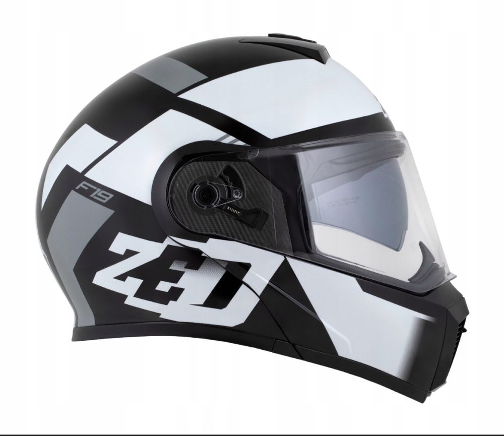Kask motocyklowy ZED SZYBA antifog INTERKOM ready ECE 06 XS-XL