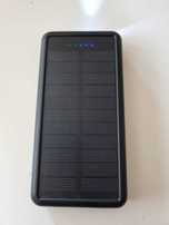 Powerbank Solarny 30800mah Przenośna Ładowarka z latarką