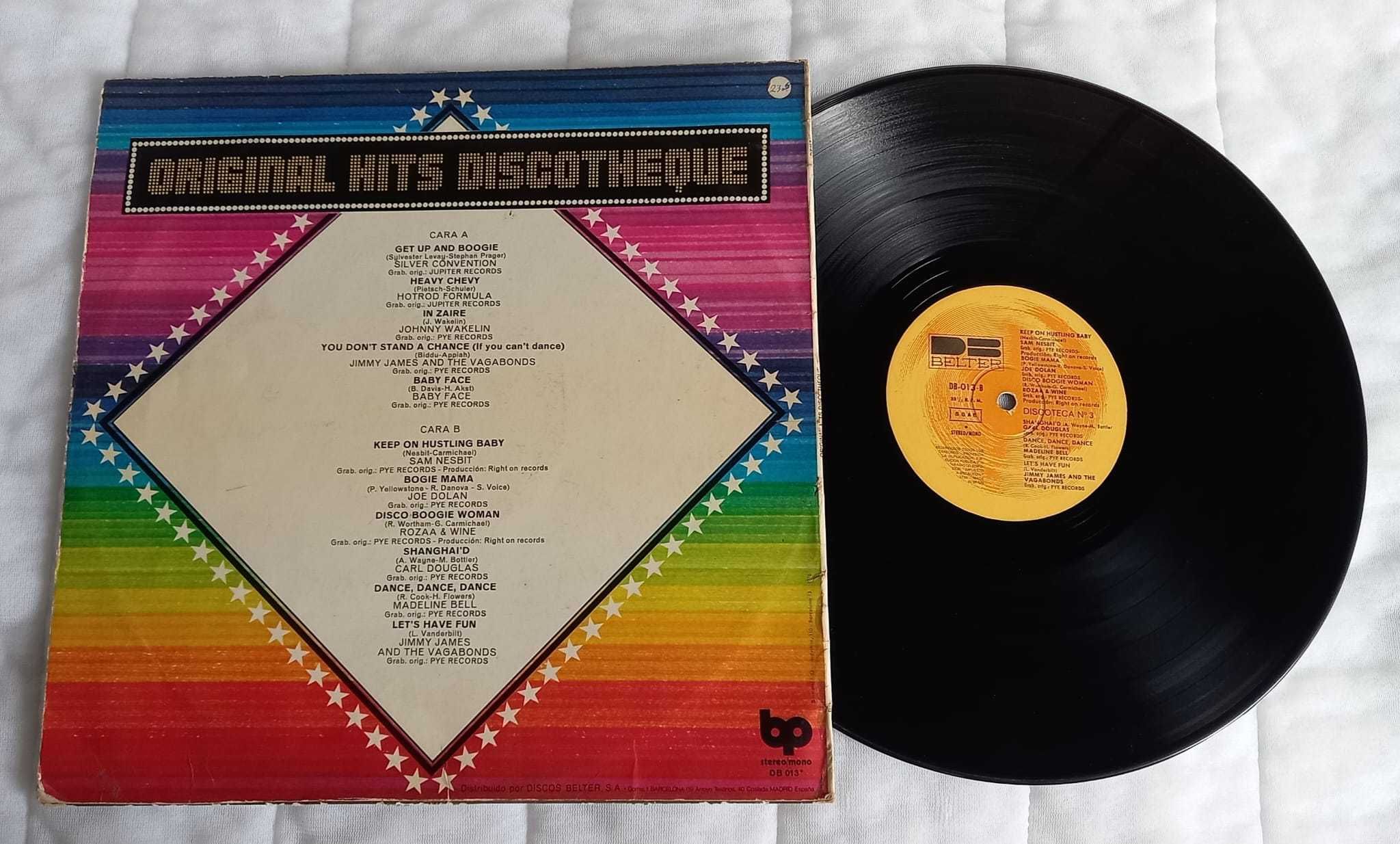 Various – Original Hits Discotheque LP Funk/Disco