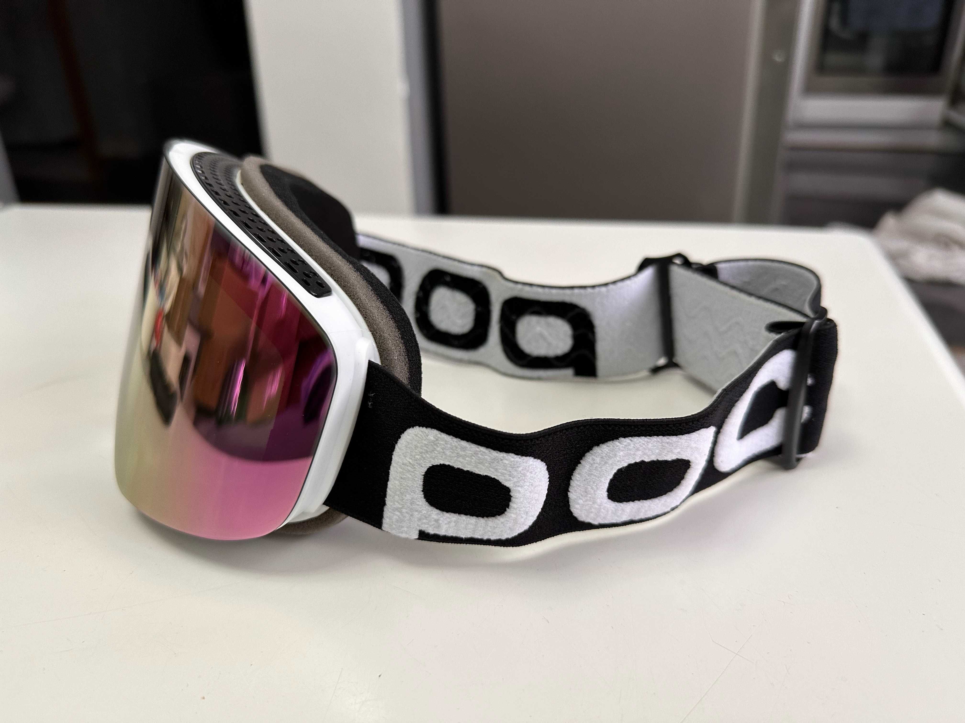 Gogle POC Narciarskie Filt uv-400 Kolor CZerwony