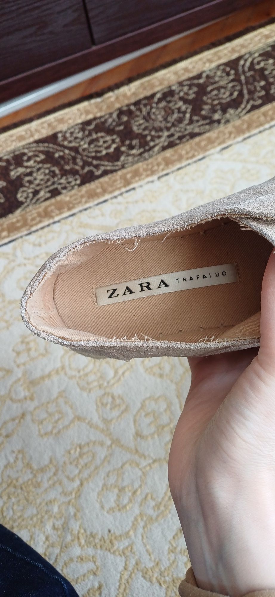 Кеди Zara текстиль р.39(24см)