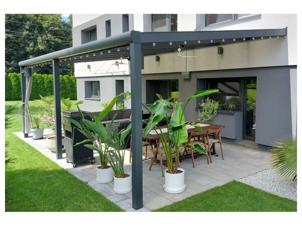 Ogród zimowy  aluminium szkło