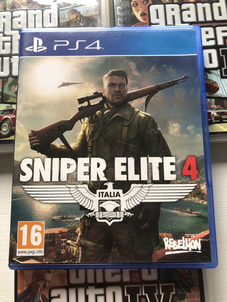 Sniper elite 4 gra na ps4 gry playstation cusa 04099 ghost 3