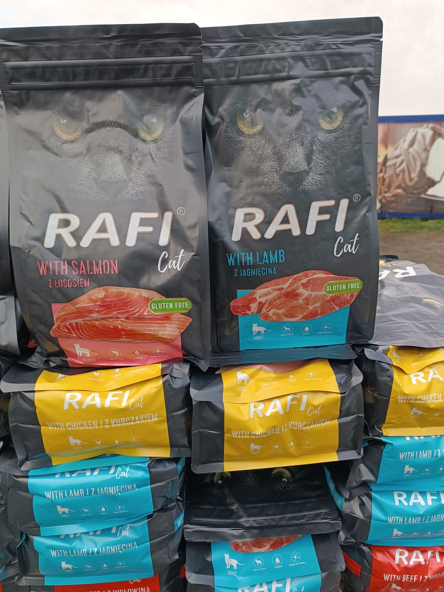 Karma sucha Rafi kot 7kg wybór smaku