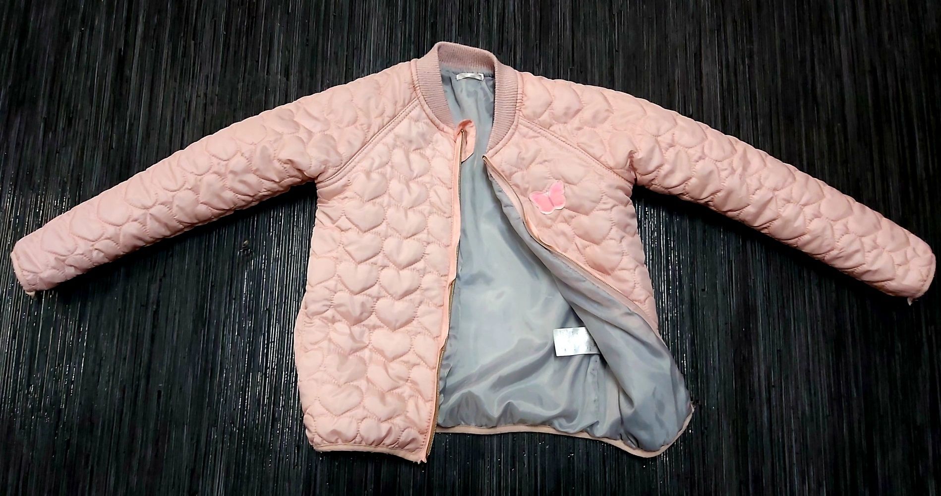 Przejściowa kurtka dla dziewczynki rozmiar 116-122