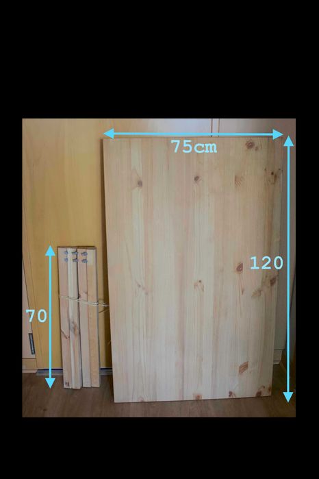 Mesa de Pinho (1.20 x 0.75)