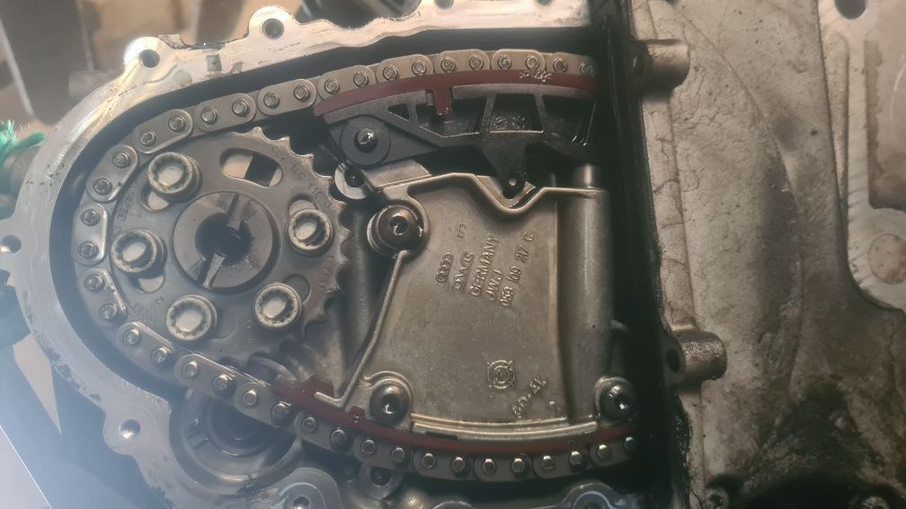 Silnik 3.0 tdi audi a6 ASB rozrząd