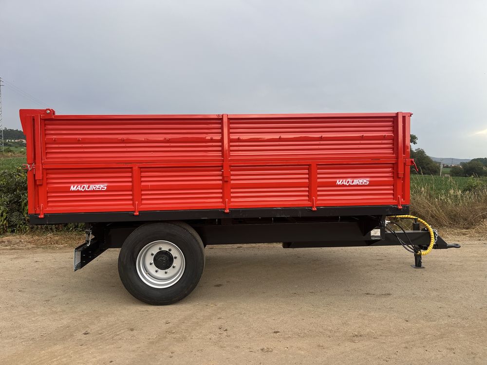 Reboque agricola tribasculante 10T
