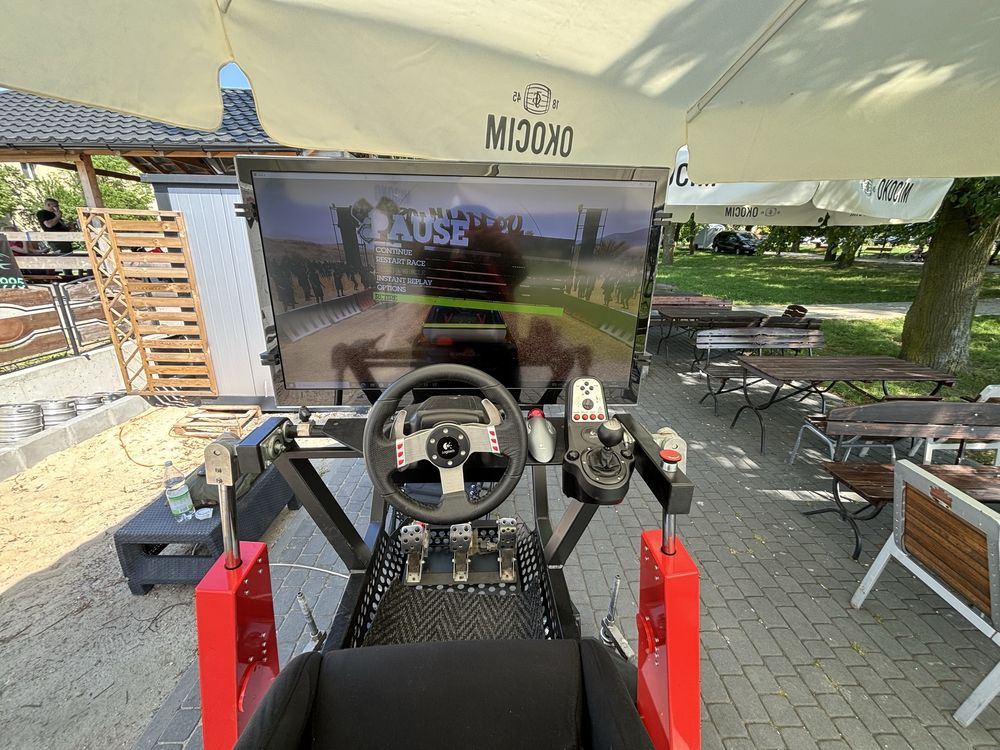 Symulator wyscigowy Motion Sim 4Dof automat zarobkowy
