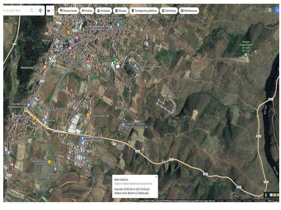 Terreno para construção de moradia junto ao Museu do Côa