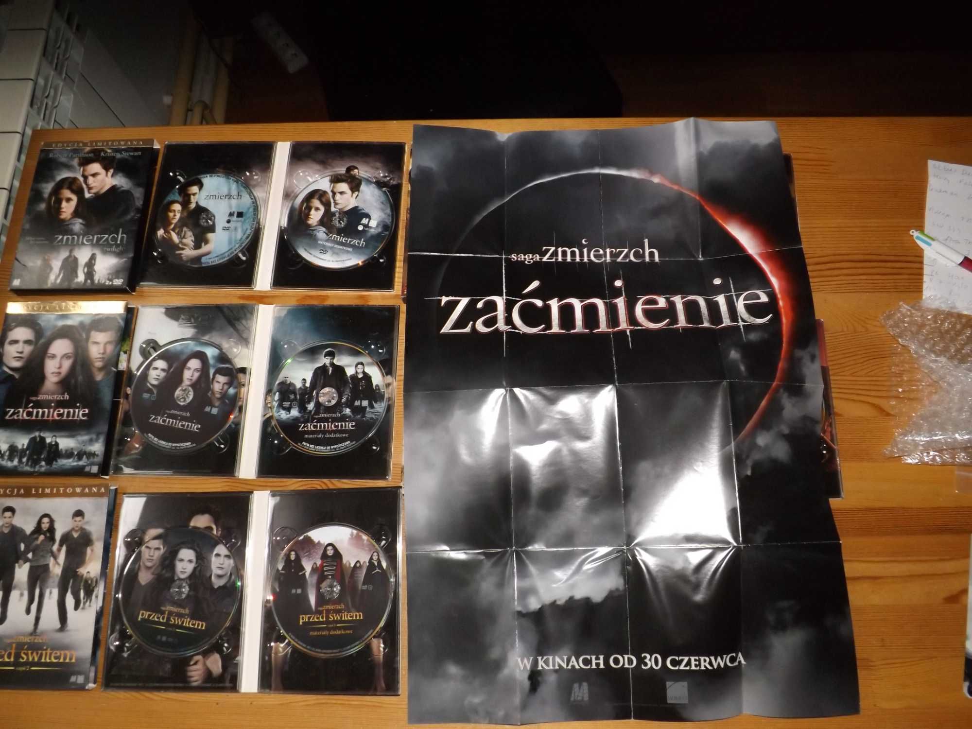 Saga zmierzch 10 dvd wydanie specjalne plakat, pl