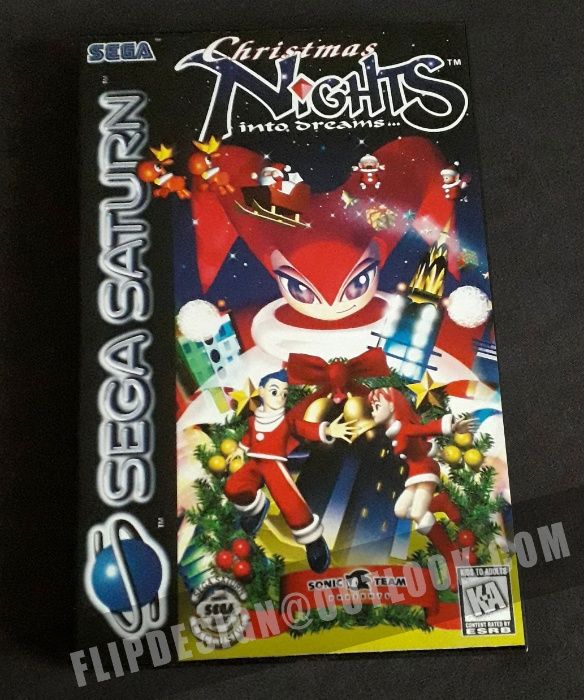 Capas para Jogos Sega Saturn (Restauradas) Christmas Nights