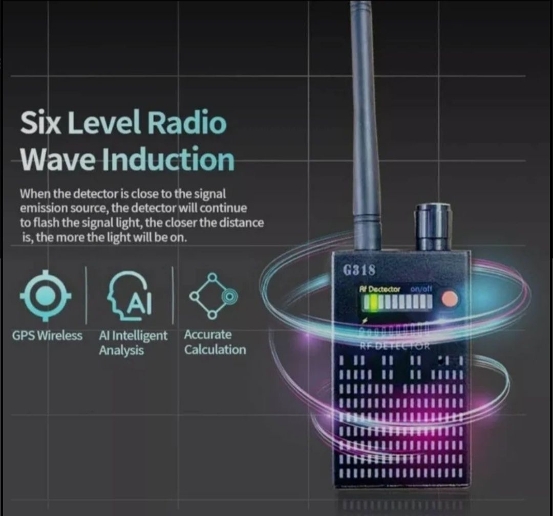 RF Detector Signal detector de espía eletrônico