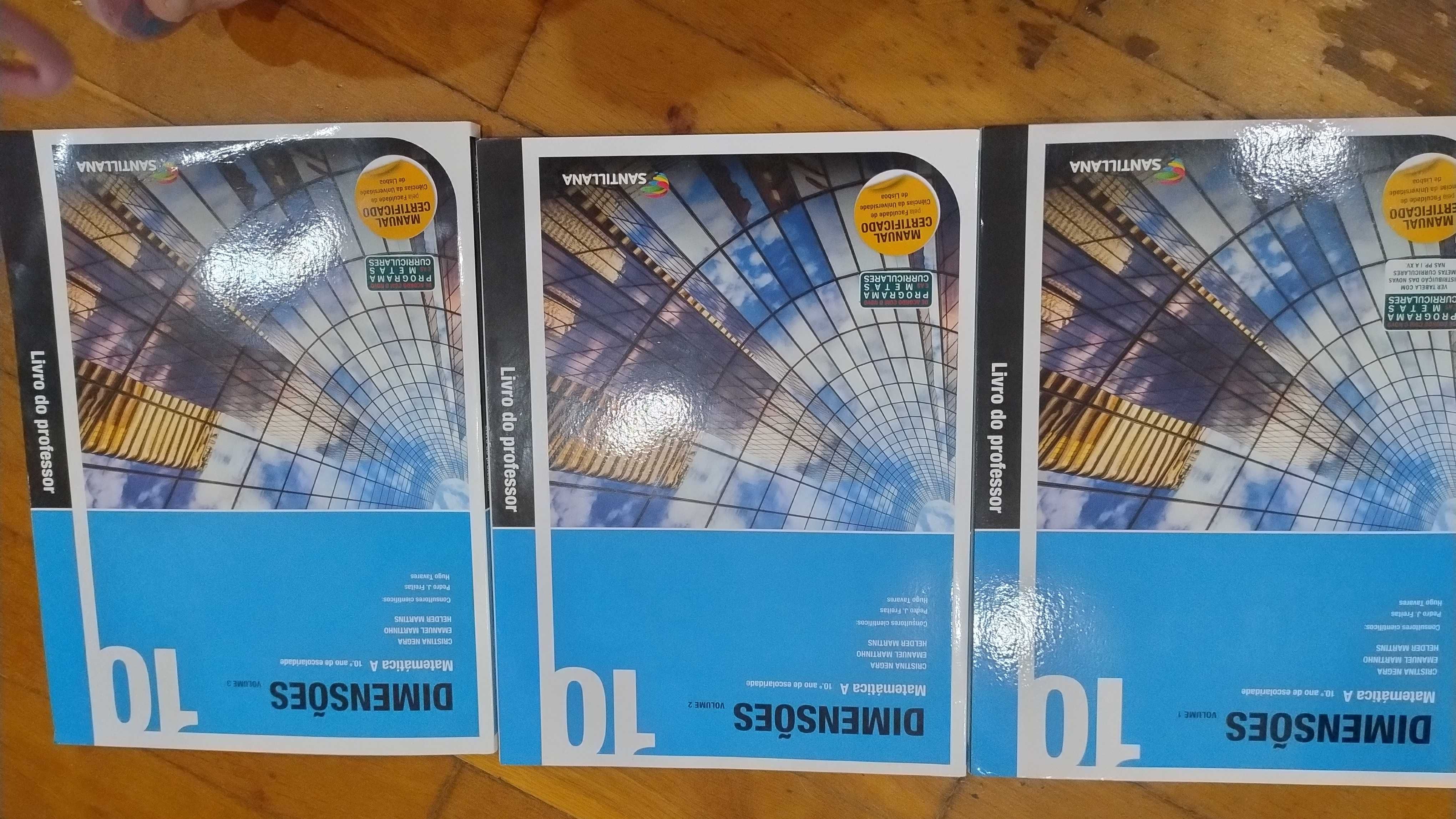 Dimensões - Matemática A 10 ano - manual de professor