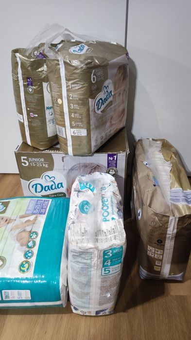 Zestaw pieluszek/ pampersów  od 15 kg